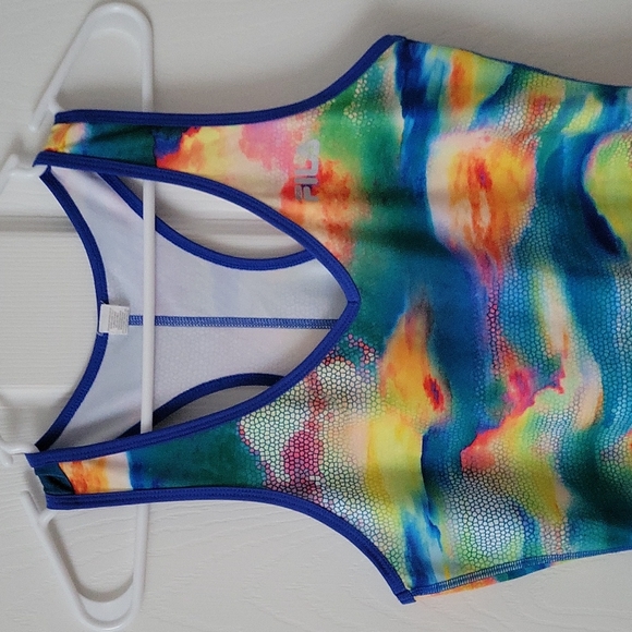 FILA athletic multi-color tank top size M - Picture 6 of 10